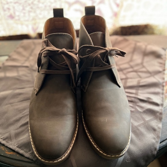 NWT-  VERY NICE MENS BROWN ORTHOLITE FOAM BOOTS SZ 12 - Picture 7 of 9